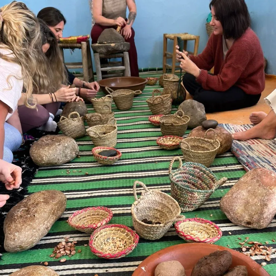immersion culturelle à Essaouira avec atelier huile argan