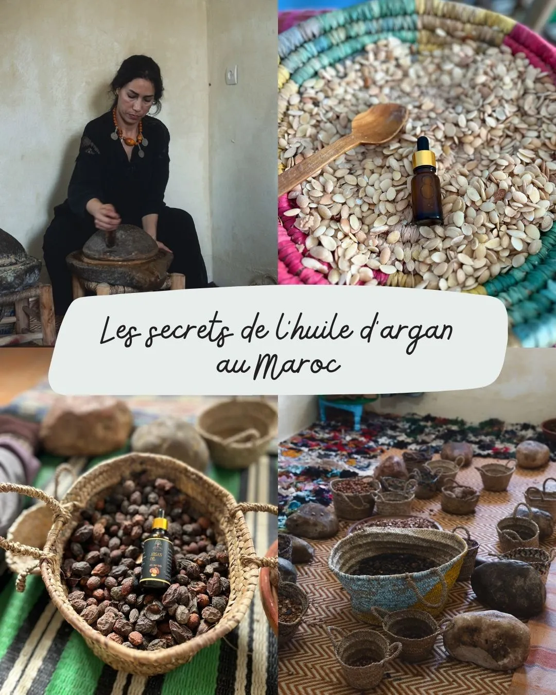 atelier huile d'argan au maroc traditionnelle à Essaouira