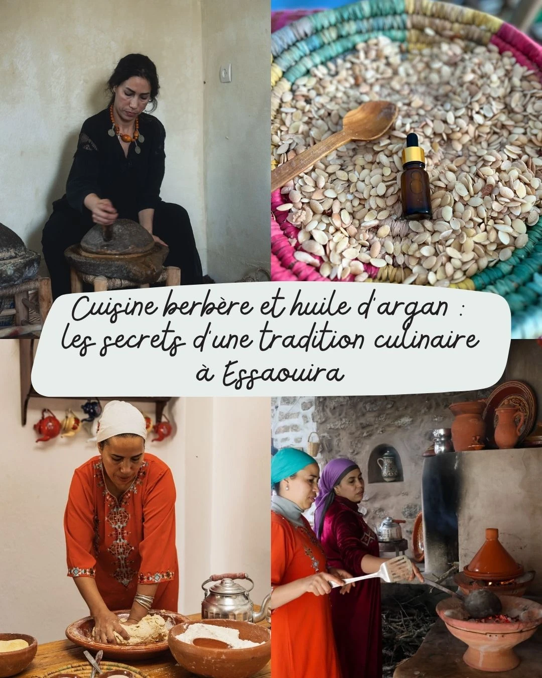 Cuisine berbère et huile d'argan à Essaouira